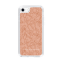Slim Protection Case［ LAGUNAMOON - FlowerPattern - Orange ］