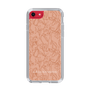 Slim Protection Case［ LAGUNAMOON - FlowerPattern - Orange ］