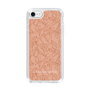 Slim Protection Case［ LAGUNAMOON - FlowerPattern - Orange ］