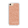 Slim Protection Case［ LAGUNAMOON - FlowerPattern - Orange ］