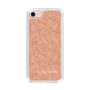 Slim Protection Case［ LAGUNAMOON - FlowerPattern - Orange ］