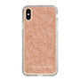 Slim Protection Case［ LAGUNAMOON - FlowerPattern - Orange ］
