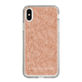 Slim Protection Case［ LAGUNAMOON - FlowerPattern - Orange ］