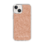 Slim Protection Case［ LAGUNAMOON - FlowerPattern - Orange ］