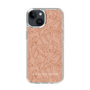 Slim Protection Case［ LAGUNAMOON - FlowerPattern - Orange ］