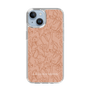 Slim Protection Case［ LAGUNAMOON - FlowerPattern - Orange ］