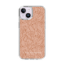 Slim Protection Case［ LAGUNAMOON - FlowerPattern - Orange ］