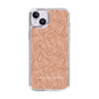 Slim Protection Case［ LAGUNAMOON - FlowerPattern - Orange ］