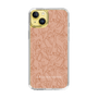Slim Protection Case［ LAGUNAMOON - FlowerPattern - Orange ］