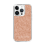 Slim Protection Case［ LAGUNAMOON - FlowerPattern - Orange ］