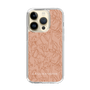 Slim Protection Case［ LAGUNAMOON - FlowerPattern - Orange ］