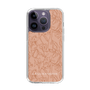 Slim Protection Case［ LAGUNAMOON - FlowerPattern - Orange ］