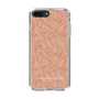 Slim Protection Case［ LAGUNAMOON - FlowerPattern - Orange ］