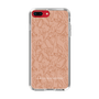 Slim Protection Case［ LAGUNAMOON - FlowerPattern - Orange ］