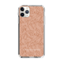 Slim Protection Case［ LAGUNAMOON - FlowerPattern - Orange ］