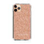 Slim Protection Case［ LAGUNAMOON - FlowerPattern - Orange ］