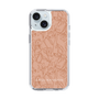 Slim Protection Case［ LAGUNAMOON - FlowerPattern - Orange ］