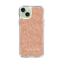 Slim Protection Case［ LAGUNAMOON - FlowerPattern - Orange ］