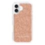 Slim Protection Case［ LAGUNAMOON - FlowerPattern - Orange ］
