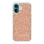 Slim Protection Case［ LAGUNAMOON - FlowerPattern - Orange ］