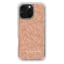 Slim Protection Case［ LAGUNAMOON - FlowerPattern - Orange ］
