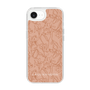 Slim Protection Case［ LAGUNAMOON - FlowerPattern - Orange ］