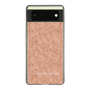 Slim Protection Case［ LAGUNAMOON - FlowerPattern - Orange ］