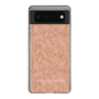 Slim Protection Case［ LAGUNAMOON - FlowerPattern - Orange ］