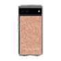 Slim Protection Case［ LAGUNAMOON - FlowerPattern - Orange ］