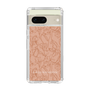 Slim Protection Case［ LAGUNAMOON - FlowerPattern - Orange ］