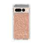 Slim Protection Case［ LAGUNAMOON - FlowerPattern - Orange ］
