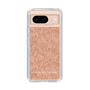 Slim Protection Case［ LAGUNAMOON - FlowerPattern - Orange ］
