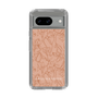 Slim Protection Case［ LAGUNAMOON - FlowerPattern - Orange ］