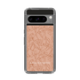 Slim Protection Case［ LAGUNAMOON - FlowerPattern - Orange ］