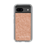 Slim Protection Case［ LAGUNAMOON - FlowerPattern - Orange ］