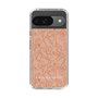 Slim Protection Case［ LAGUNAMOON - FlowerPattern - Orange ］