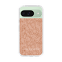 Slim Protection Case［ LAGUNAMOON - FlowerPattern - Orange ］