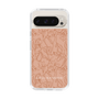 Slim Protection Case［ LAGUNAMOON - FlowerPattern - Orange ］