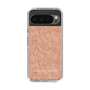 Slim Protection Case［ LAGUNAMOON - FlowerPattern - Orange ］