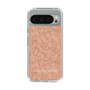 Slim Protection Case［ LAGUNAMOON - FlowerPattern - Orange ］