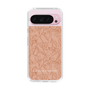 Slim Protection Case［ LAGUNAMOON - FlowerPattern - Orange ］