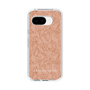 Slim Protection Case［ LAGUNAMOON - FlowerPattern - Orange ］