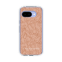 Slim Protection Case［ LAGUNAMOON - FlowerPattern - Orange ］