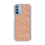 Slim Protection Case［ LAGUNAMOON - FlowerPattern - Orange ］