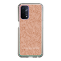 Slim Protection Case［ LAGUNAMOON - FlowerPattern - Orange ］