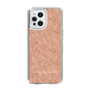Slim Protection Case［ LAGUNAMOON - FlowerPattern - Orange ］