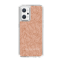 Slim Protection Case［ LAGUNAMOON - FlowerPattern - Orange ］
