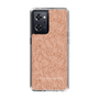 Slim Protection Case［ LAGUNAMOON - FlowerPattern - Orange ］