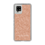 Slim Protection Case［ LAGUNAMOON - FlowerPattern - Orange ］