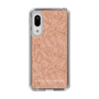 Slim Protection Case［ LAGUNAMOON - FlowerPattern - Orange ］